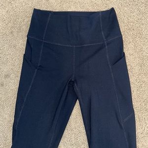 Navy Blue Fabletics Leggings